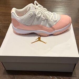 Jordan Women's Athletic Shoes in White and Pink NEW